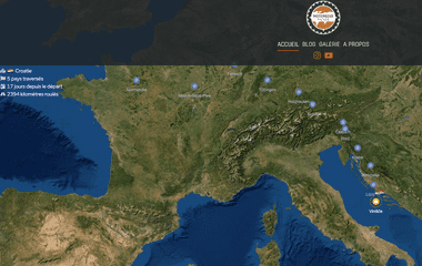 Motorbikepacker.com tracking platform